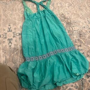 Ella Moss Aqua Sleeveless tunic dress